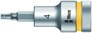 Zestaw nasadek 1/2" z końcówką imbusową, 9 szt. M4-M17, Zyklop 2go Wera [05004201001]
