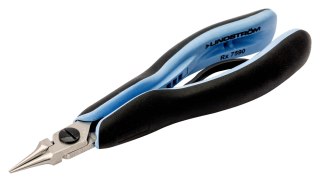 Szczypce okrągłe precyzyjne serii RX Ergo, rozmiar L 146,5mm, BAHCO [RX 7590]