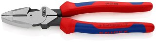 Szczypce uniwersalne, kombinerki typ amerykański, "Lineman's" 240mm Knipex [09 02 240]