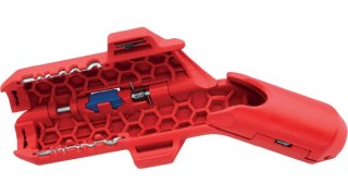 Ściągacz izolacji ERGOSTRIP, przekroje 0,2-4,0mm², Knipex [16 95 01 SB]