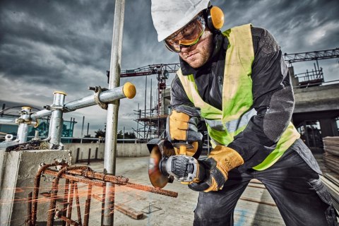 Akumulatorowa bezszczotkowa szlifierka kątowa 125mm, 18V Li-Ion, DeWALT [DCG406N-XJ]