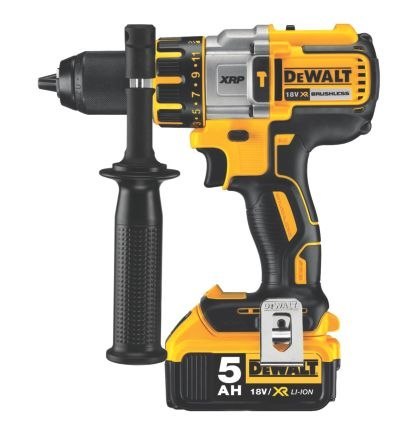 Akumulatorowa wiertarko-wkrętarka udarowa 18V DeWalt [DCD996P3-QW] 3x5,0Ah, Li-Ion XRP