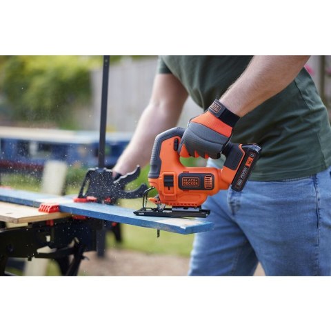 Akumulatorowa wyrzynarka 18V Li-Ion 1x2,0Ah, Black&Decker [BDCJS18-QW]