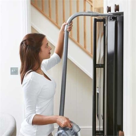 Akumulatorowy, bezworkowy odkurzacz ze stacją ładującą 18V Li-Ion 1x1,5Ah Dustbuster Flexi Black+Decker [PD1820L-QW]