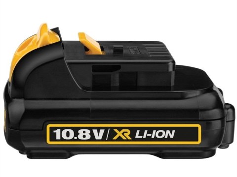 Akumulatorowy, samopoziomujący laser 3-wiązkowy 360° z wiązką czerwoną do 15m, 10,8V Li-Ion 2,0Ah DeWALT [DCE089D1R-QW]