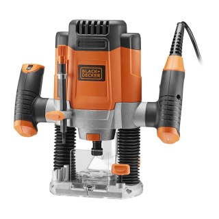 Frezarka górnowrzecionowa 1200W z frezami Black&Decker [KW1200EKA-QS]