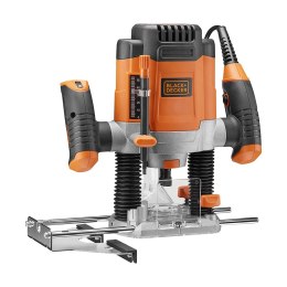 Frezarka górnowrzecionowa 1200W + zestaw 6szt frezów Black&Decker [KW1200EKA-QS]