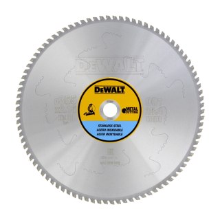 Piła tarczowa do cięcia stali nierdzewnej 355/25,4mm DeWalt [DT1922-QZ]