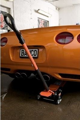 Podnośnik samochodowy wózkowy, typu żaba, 2 tony, BAHCO [BH12000]