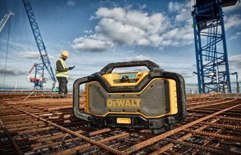Radio/ładowarka 18V/54V, DAB+/FM, Bluetooth, USB, AUX, DeWalt [DCR027-QW]