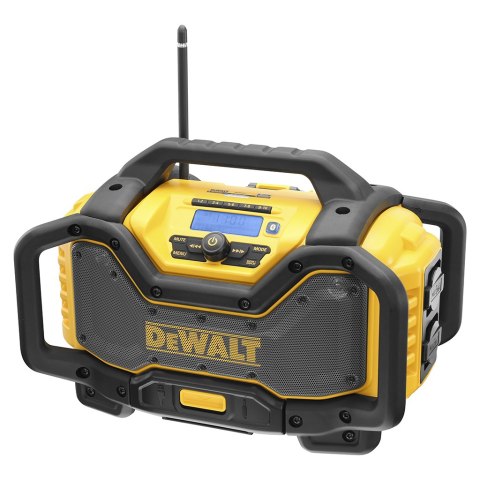 Radio/ładowarka 18V/54V, DAB+/FM, Bluetooth, USB, AUX, DeWalt [DCR027-QW]