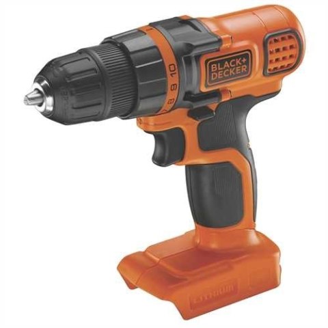 Wiertarko-wkrętarka akumulatorowa Black+Decker [BDCDD18N-XJ] 18V Li-Ion