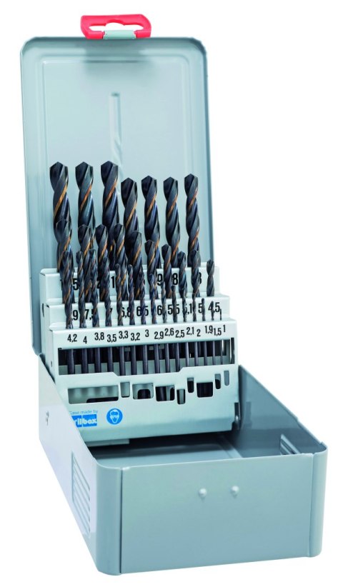 Zestaw 32szt wierteł HSS do metalu, Sprint Master Alpen KM-32 [0000810371100]