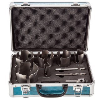 Zestaw 9szt. pił otworowych z zębami z węglika spiekanego Makita [D-51297]