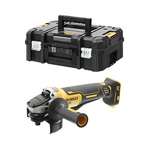 Akumulatorowa bezszczotkowa szlifierka kątowa 125mm, 18V Li-Ion w walizce DeWALT [DCG406NT-XJ]
