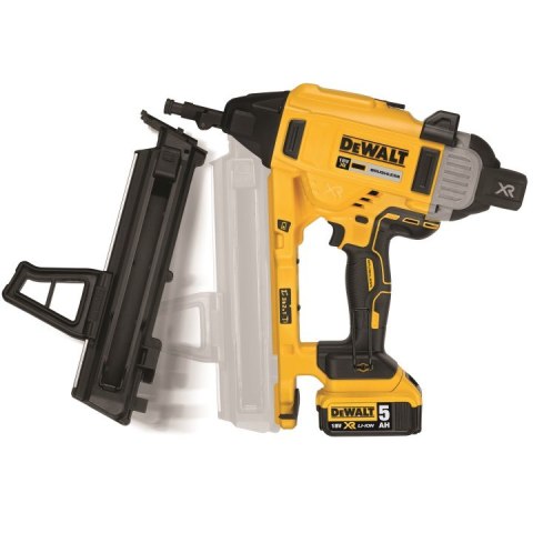 Akumulatorowa gwoździarka do betonu 18V Li-Ion 2x5,0Ah DeWalt [DCN890P2-QW]
