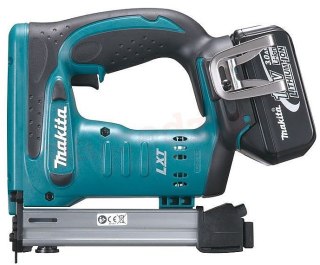 Akumulatorowy zszywacz, 18V Li-Ion, 2x3,0Ah, Makita [DST221RFJ]