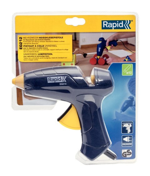Pistolet do kleju 12mm EG212 Rapid [5000442-RAPID]
