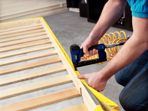 Profesjonalny zszywacz pneumatyczny tapicerski z wydłużonym nosem PS141 Rapid [5000095]