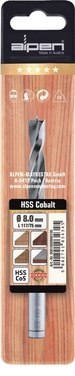 Wiertło kręte kobaltowe do drewna HSS-Co5 16mm, Alpen [0063301600100]