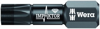 Zestaw 10szt. końcówek udarowych Impaktor 1/4" z adapterem magnetycznym, Bit-Check 10 Impaktor 1, WERA [05057680001]