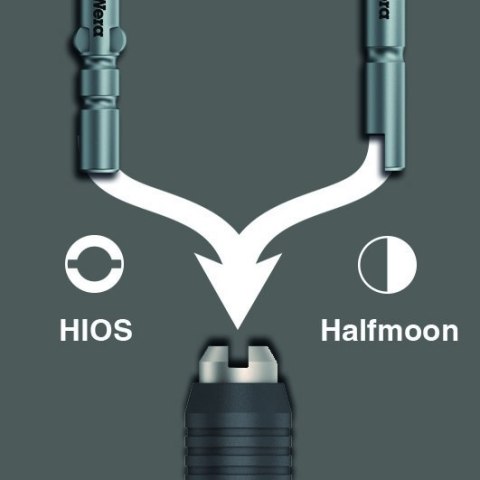 Zestaw 21szt: rękojeść precyzyjna + końcówki wkrętaków precyzyjnych Kraftform Kompakt Micro 21 ESD 1 WERA [05135973001]