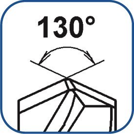 Zestaw 5szt. wierteł widiowych do betonu Long Life TSS-5 Alpen [0000700105100]