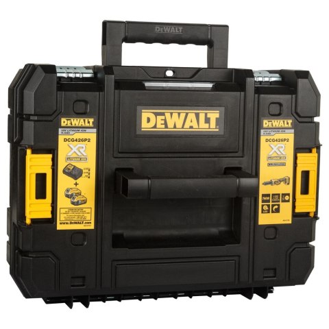 Akumulatorowa szlifierka prosta 18V Li-Ion 2x 5,0Ah XR w walizce, DeWALT [DCG426P2-QW]