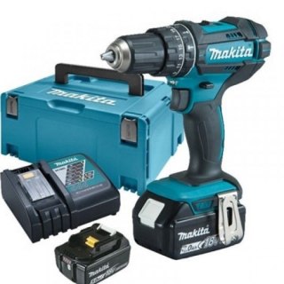 Wiertarko-wkrętarka udarowa Makita [DHP482RFJ] 18V Li-Ion 2x3,0Ah