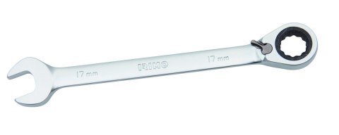 Zestaw 8szt. kluczy płasko-oczkowych z grzechotką i przełącznikiem kierunku pracy, 8-19mm, IRIMO [18-8-H]