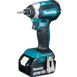 Akumulatorowa wkrętarka/zakrętarka udarowa 1/4'', 18V Li-Ion 2x3,0Ah Makita [DTD153RFJ]