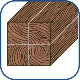 Komplet wierteł śrubowych do drewna, 6szt. 12-22mm/460mm CV "Form Lewis" Alpen [0022600006100]