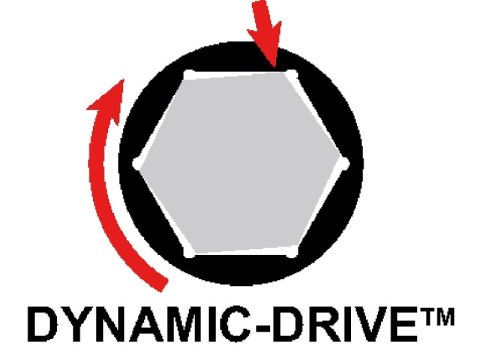 Nasadka ręczna wydłużona 1/2" 12-kątna, calowa 1.1/16'', Bahco [7805DZ-1.1/16]