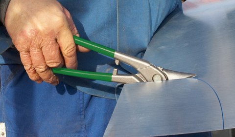 Nożyce ręczne uniwersalne prawe do blachy Ideal Erdi Bessey [D116-260]