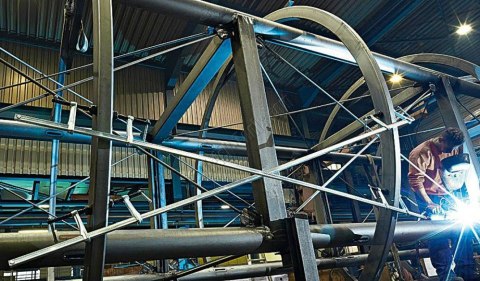 Ścisk ślusarski śrubowy regulowany wzmocniony 1000x120mm, 340-1250mm BESSEY [SLV100M]