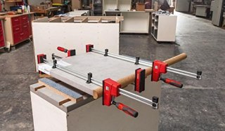 Ścisk stolarski pełnopowierzchniowy 800x95mm, 255-930mm REVO Bessey [KRE80-2K]