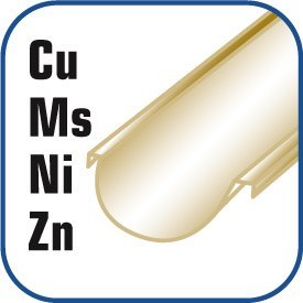 Zestaw 25szt. wierteł szlifowanych do metalu HSS PRO KM-25 Alpen [0000110321100]