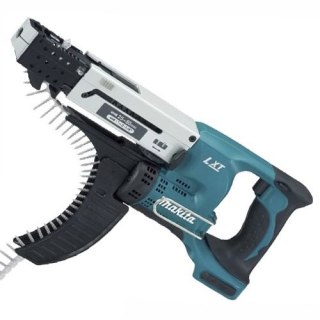 Akumulatorowa wkrętarka z magazynkiem do płyt G-K Makita [DFR550Z] 18V Li-Ion
