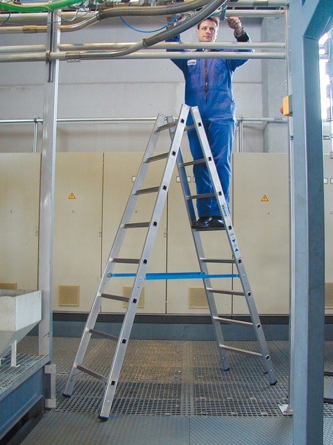 Drabina dwustronna 2x14 szczebli, STABILO PROFESSIONAL KRAUSE [124951]