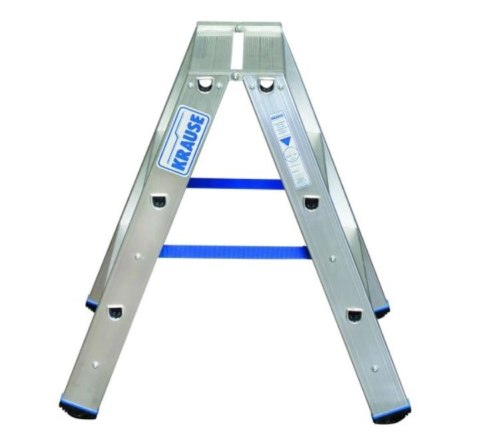 Drabina dwustronna 2x3 stopnie, STABILO PROFESSIONAL KRAUSE [124715]