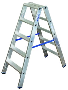 Drabina dwustronna 2x5 stopni, STABILO PROFESSIONAL KRAUSE [124739]