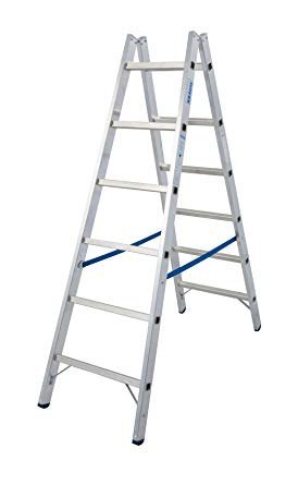 Drabina dwustronna 2x6 szczebli, STABILO PROFESSIONAL KRAUSE [124906]