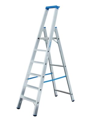 Drabina wolnostojąca przemysłowa 6-stopniowa STABILO PROFESSIONAL KRAUSE [124531]