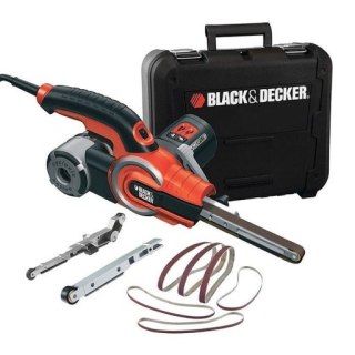 Szlifierka taśmowa do metalu, 451x13mm, 400W, Black+Decker [KA902EK-QS]