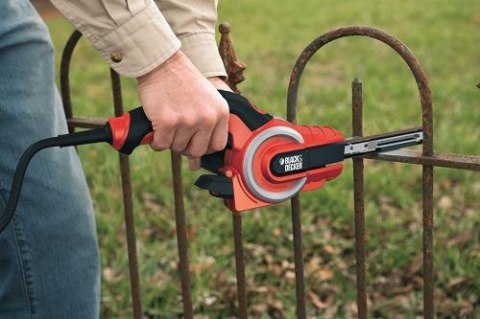 Szlifierka taśmowa do metalu, 451x13mm, 400W, Black+Decker [KA902EK-QS]