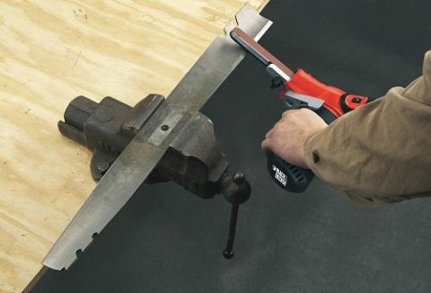 Szlifierka taśmowa do metalu, 451x13mm, 400W, Black+Decker [KA902EK-QS]