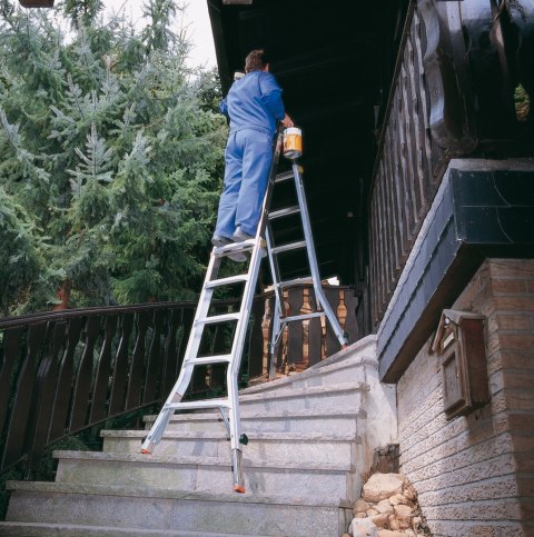 Przegubowa drabina teleskopowa 4x4 TeleVario KRAUSE [129970]