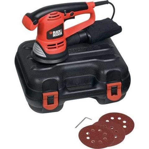 Szlifierka mimośrodowa 125mm, 480W Black+Decker [KA191EK-QS]