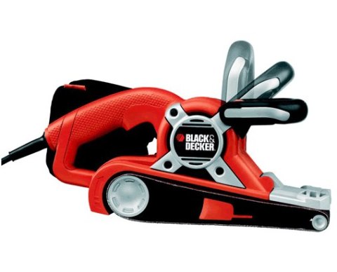 Szlifierka taśmowa typu czołg, 720W, 75x533mm, Black+Decker [KA88-QS]