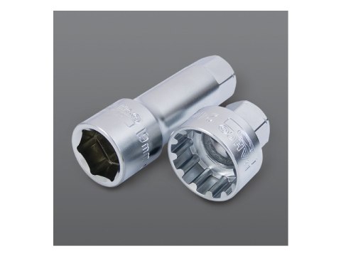 Zestaw kluczy nasadowych przelotowych SPLINE, na 6-kąt 3/4" 19mm, 14 szt. BAHCO [S140T]